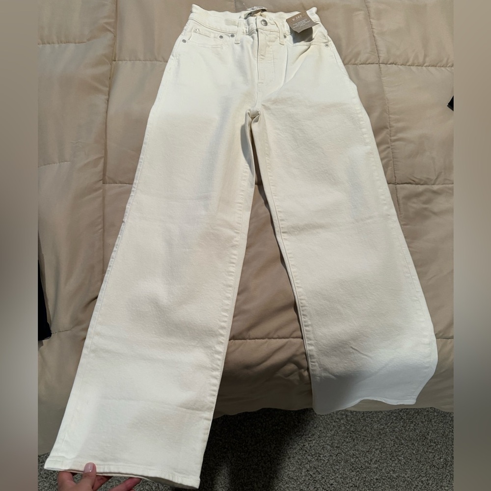 Madewell Perfect Vintage Wide Leg Crop Jean